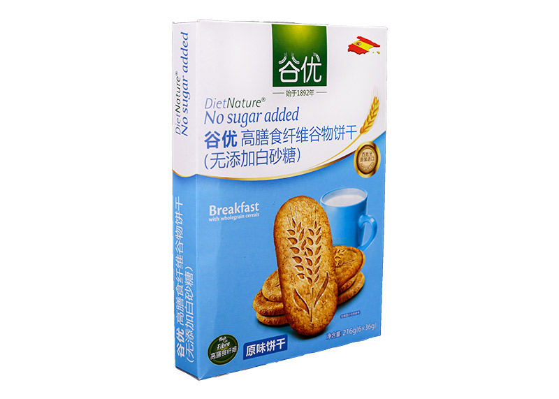 谷優(yōu)高膳食纖維谷物餅干216g